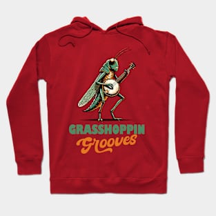 Grasshopper with banjo Hoodie